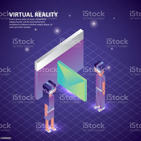 Virtual Reality Isometric Stock Illustration Download Image Now