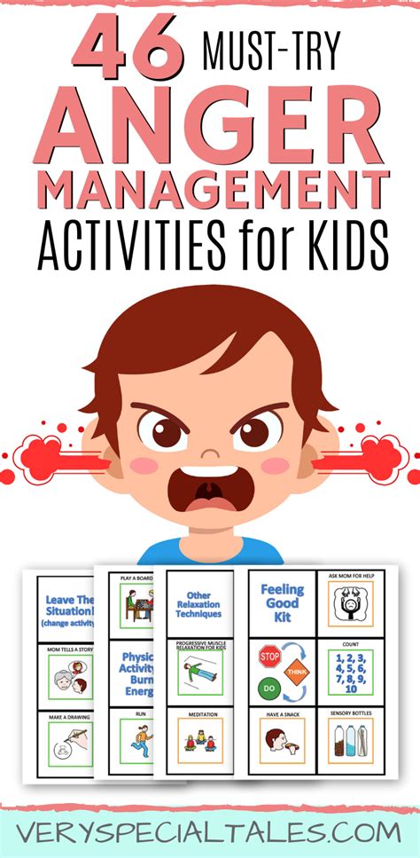 55 Anger Management Activities For Kids How To Help An Angry Kid