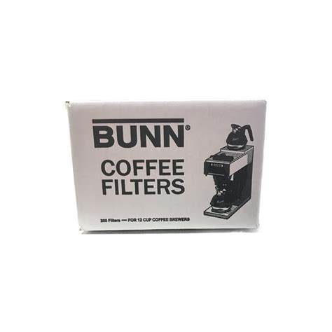 Bunn 12 Cup Commercial Coffee Filters 250 Count — Ewirelessgear