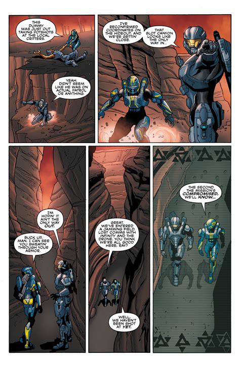 Read Online Halo Escalation Comic Issue 11