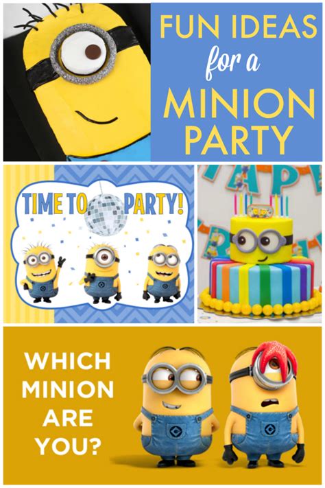 Fun Minion Party Ideas Printabelle