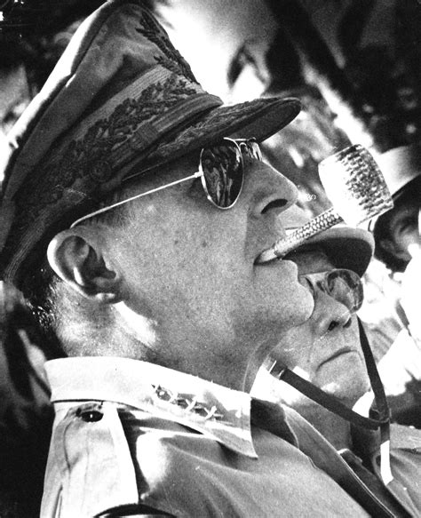 Photo Profile Of Macarthur Shortly After Fulfilling His Promise To