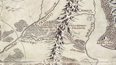 Lord Of The Rings Maps To Navigate The Rings Of Powers Middle Earth