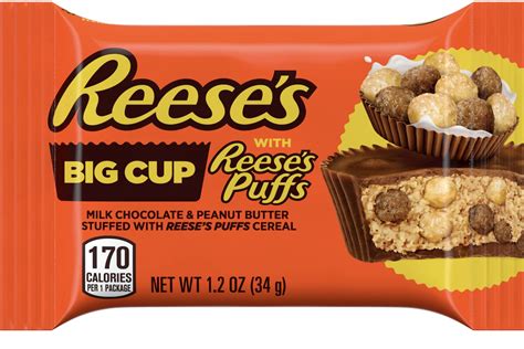 Reeses Is Releasing A New Big Cup Stuffed With Reeses Puffs Cereal