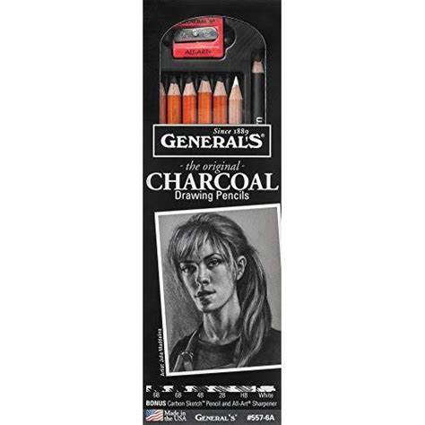 Generals Pencil G557 6a Charcoal Drawing Pencil Set Creative Hands