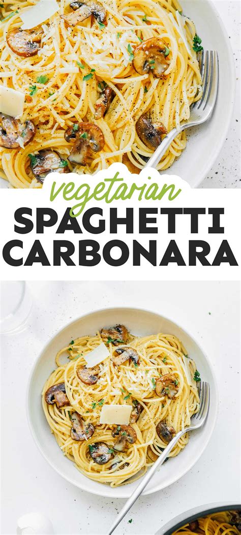 How To Make Vegetarian Carbonara Live Eat Learn