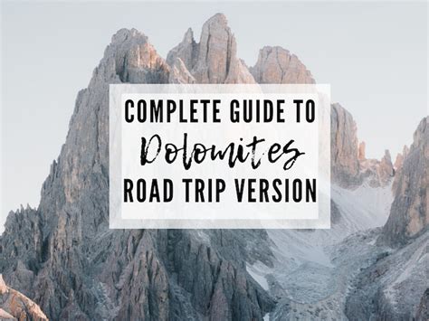 Best Stops On A Dolomites Road Trip Chelsey Explores Outdoor
