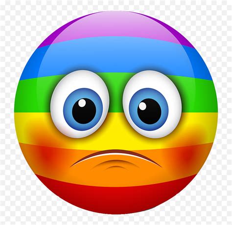 rainbow smileys stickers by pallavi kalyanam emoji waze emoticons free emoji png images