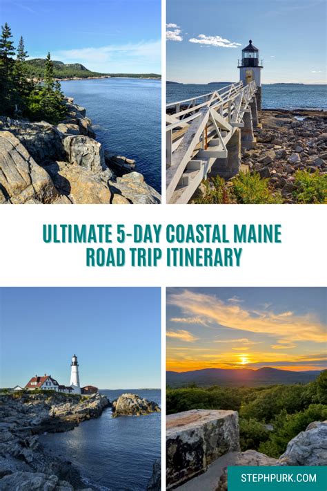 Ultimate 5 Day Coastal Maine Road Trip Itinerary