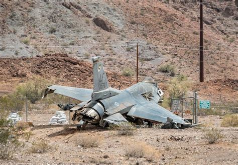 Us Air Force F 16 Aircraft Crash Site Editorial Photography Image Of
