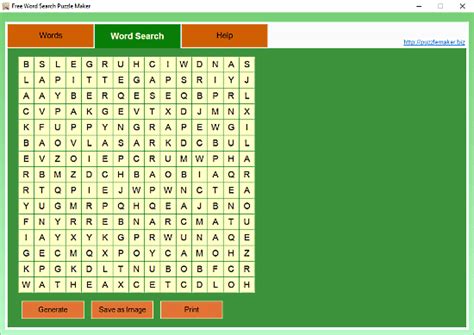 Free Word Search Puzzle Maker Download Poppolre