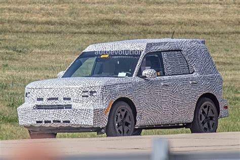 2021 Ford Baby Bronco Spied Testing Looks Rugged Autoevolution