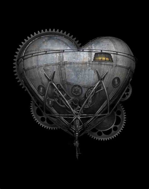 The Heart Of Invention By Brian Giberson Steampunk Heart Steampunk