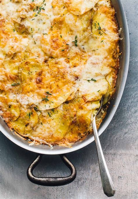 Easy Potatoes Au Gratin With Gruyere • Heartbeet Kitchen