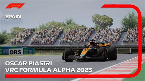 Assetto Corsa VRC FormulaAlpha 2023 Piastri At Barcelona YouTube