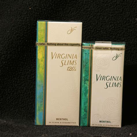 I bummed a camel crush silver menthol off a coworker. Virginia Slims Menthol Cigarettes