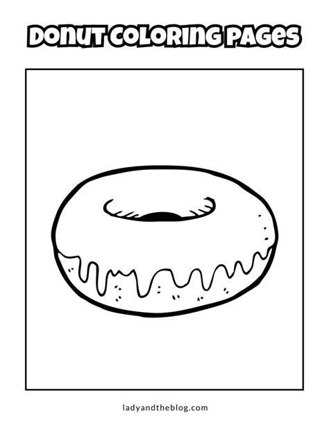 Color in this picture of sprinkled donut and share it with others today! Donut Coloring Pages - Breakfast Coloring Pages For Kids