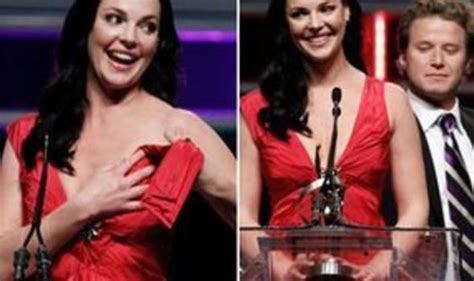 Katherine Heigl Debuts New Hairdo And Suffers A Wardrobe Mishap At