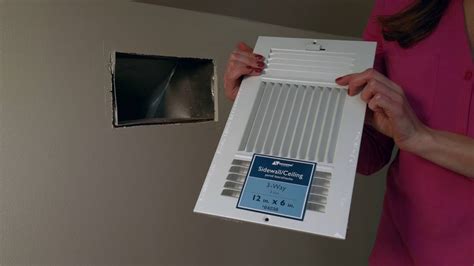 How to measure, purchase and install a new sidewall/ceiling register. How to Measure a Sidewall Ceiling Register - YouTube