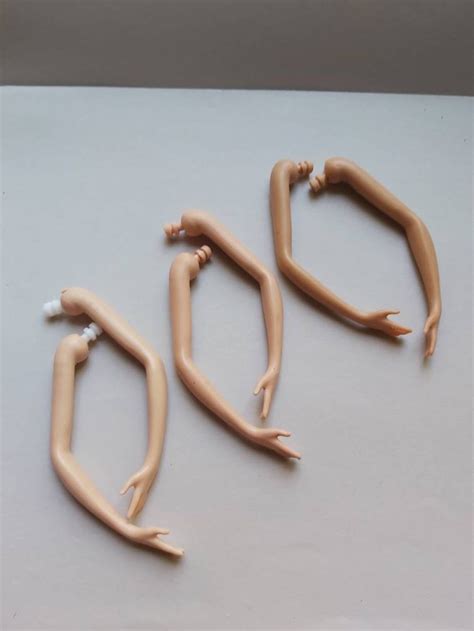 Ballerina Barbie Doll Arms 1 Set Rubber Doll Parts Etsy