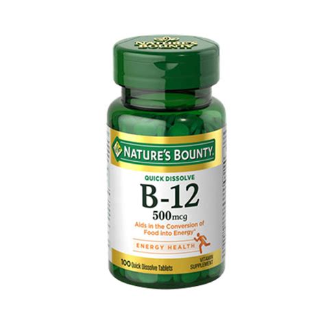 Vitamin b12 supplements in pakistan. Buy Nature's Bounty B12 500mcg online in Pakistan | My ...