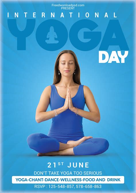 International Yoga Day Flyersocial Media Post