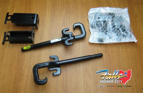 2014 2018 Jeep Grand Cherokee Front Tow Hook Set And Hardware Mopar Oem