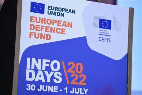 European Defence Fund Info Days 2022 Strong Participation Of Industry From All Eu Member States