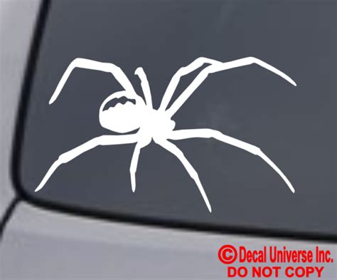 Spider Vinyl Decal Sticker Window Wall Car Bumper Laptop Black Widow Creepy