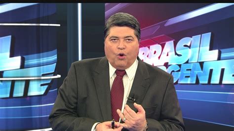 Brasil urgente, apresentação de josé luiz datena.crédito: Jornalista José Luiz Datena passa por procedimento médico - Pensar Piauí