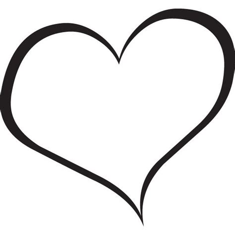 84 Free Heart Clipart Black And White