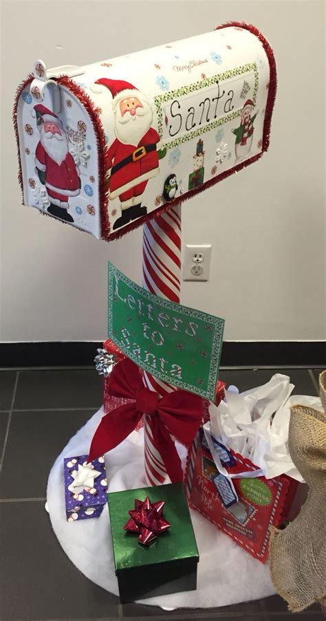 Diy ~ Our Home Made Santas Mailbox This Year Christmas Decor Diy