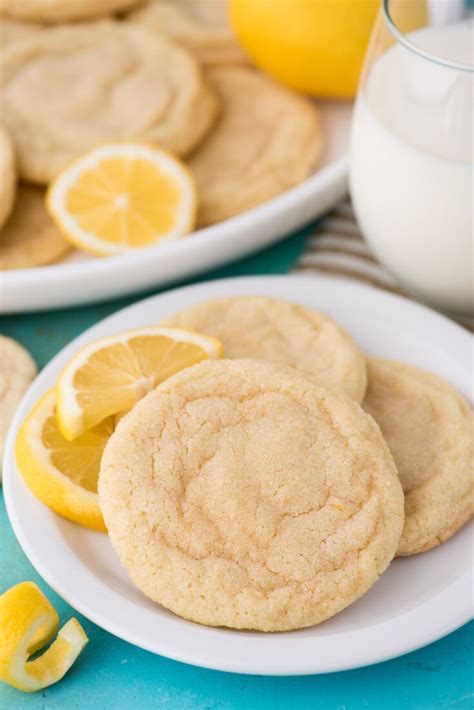 Soft And Chewy Lemon Cookies Are A Crowd Favorite Cookie That You Can