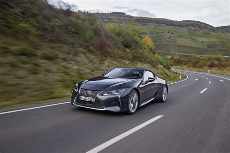 Kaum zu glauben, aber wahr: Fahrvorstellung Lexus LC Cabriolet: Der Sommer kann kommen ...