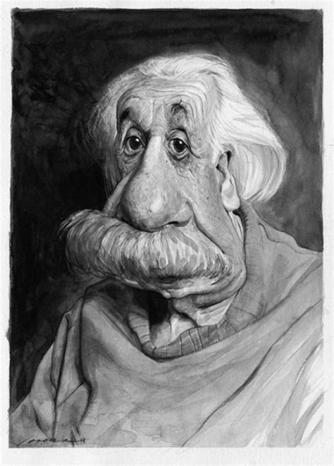 Irancartoon Albert Einstein By Marvin Lorenz Best Caricature 2013