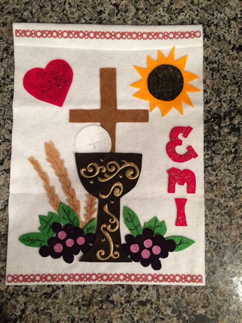 Holy Communion First Communion Banner Ideas Jenks Molly