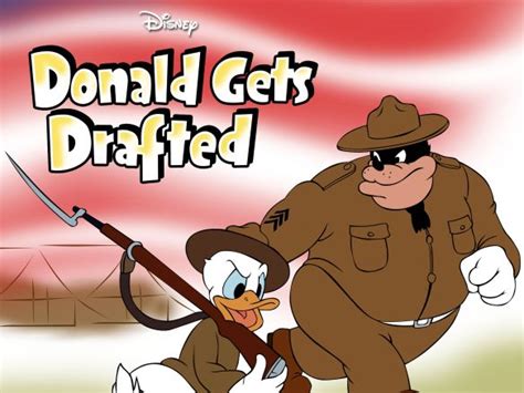 Donald Gets Drafted 1942 Jack King Cast And Crew Allmovie