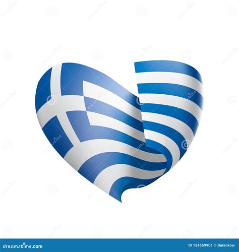 Greece Flag Vector Illustration Stock Illustration Illustration Of