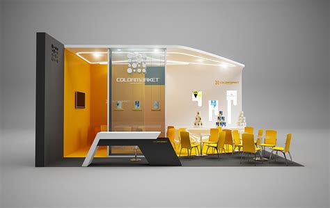 Colormarket Exhibition Stand On Behance