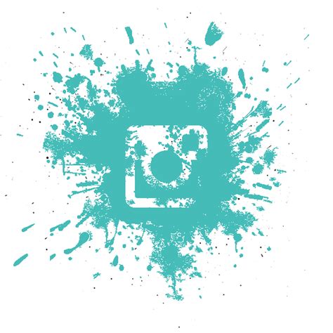 Modern Paint Splash Instagram Logo Png Similar Png Images And Photos