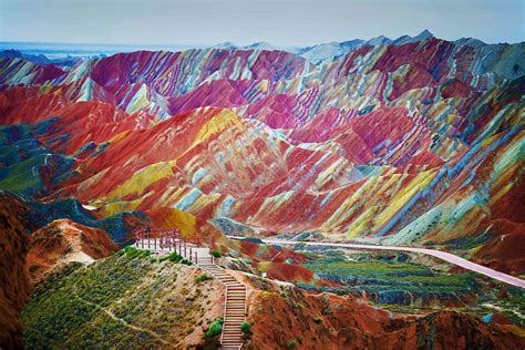 Discover The Most Spectacular Colored Mountains In The
