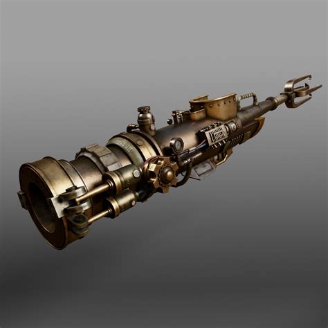 Artstation Steampunk Cannon