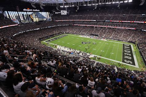Raiders Allegiant Stadium Voted One Of Top Stadiums In Nfl Raiders