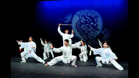 Ji Hong Wushu Taichi Elite Team Performing At Golden Autumn Gala