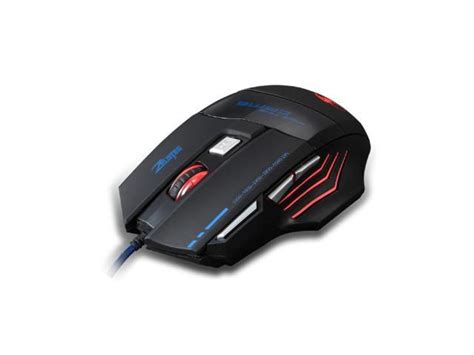 Zelotes Gaming Mouse 5500 Dpi 7 Buttons Wired Usb Computer Mice For Pc
