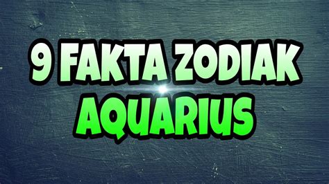 Fakta Menarik Zodiak Aquarius Yang Perlu Kamu Tau Bonus General