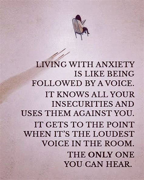 Living With Anxiety Is Like Being Followed By A Voice Pictures Photos