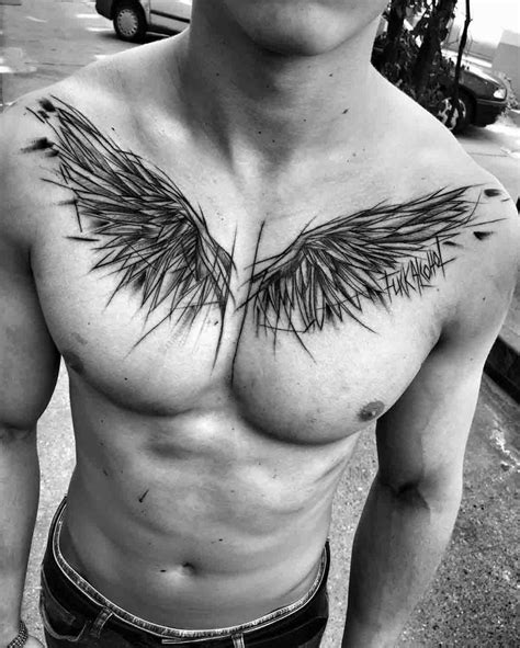 Ideias de tatuagem no peito masculina para você se inspirar