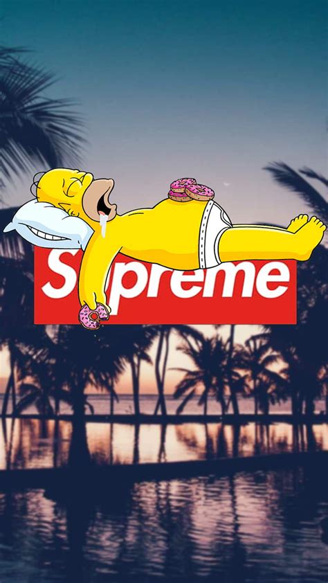 Homero Simpson Homer Summer Supreme Theme Hd Phone Wallpaper Peakpx
