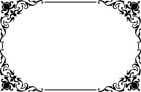 Free Ornament Border Png Download Free Ornament Border Png Png Images